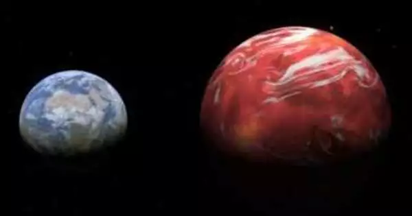 Super-Earth Skimming the Red Dwarf’s Habitable Zone