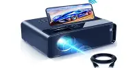 For Just $121.9, Upgrade Your Viewing Experience With This Portable Projector