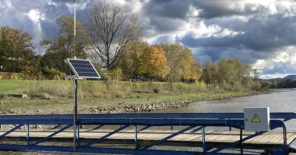 A Low-cost Sensor Measures River Levels
