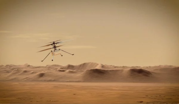 Researchers complete first real-world study of Martian helicopter dust dynamics