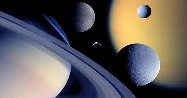 One Spaceship Could Travel to Every Inner Big Moon of Saturn