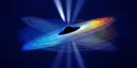 The Wobbling Jet Provides Initial Confirmation Black Holes Rotate