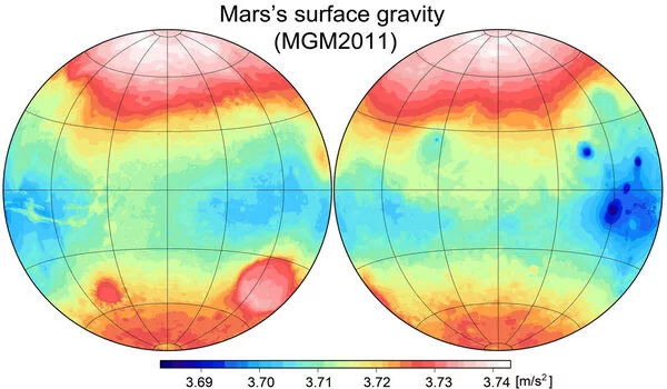 New Mars gravity analysis improves understanding of possible ancient ocean