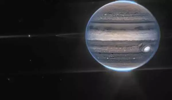 James Webb Space Telescope sees Jupiter moons in a new light