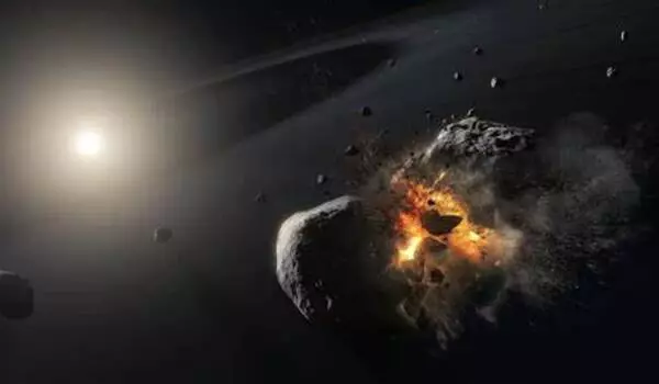Researchers capture first-ever afterglow of huge planetary collision in outer space
