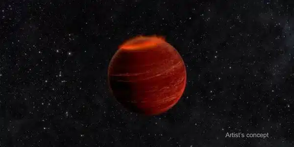 NASA's Webb finds signs of possible aurorae on isolated brown dwarf